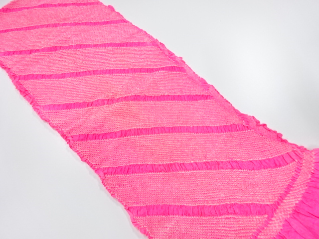 JAPANESE OBIAGE FOR FURISODE / SHIBORI / SILK